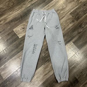 Chelsea deboer distressed jogger